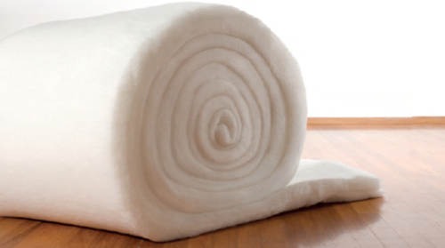 Polywool Acoustical 50 Mm With Foil - Polywool, 1.22m X 20m To 30m, Gray/white, Density 16kg/m3 To 40kg/m3, Thickness 8mm To 50mm | Igbc Certified, Fire Retardant, Acoustic Insulation With Nrc 0.80