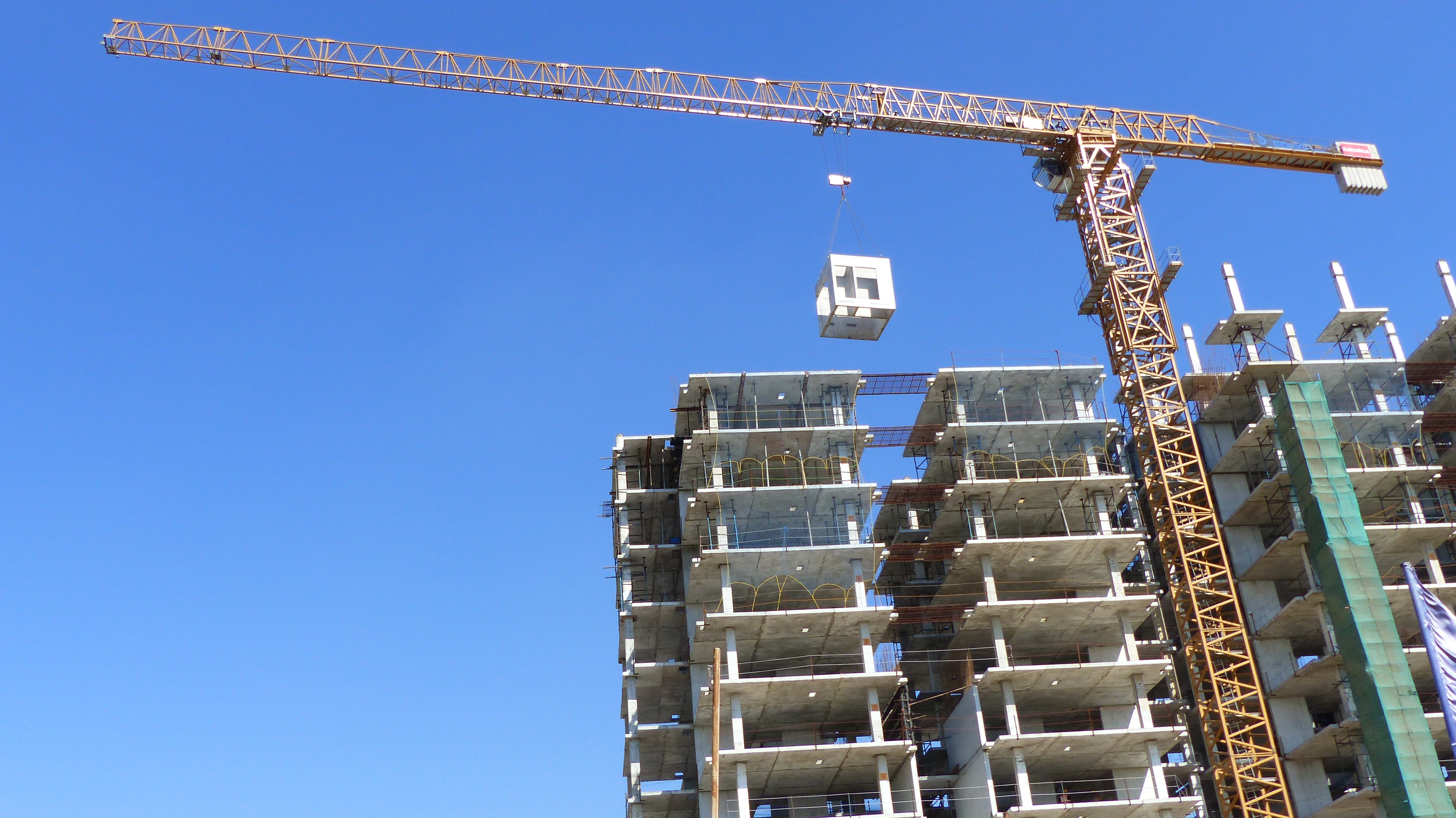 Fixed Tower Crane Erection Dis Mental