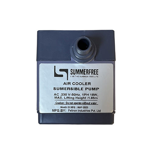 Air Cooler Pump Usage: Industrial