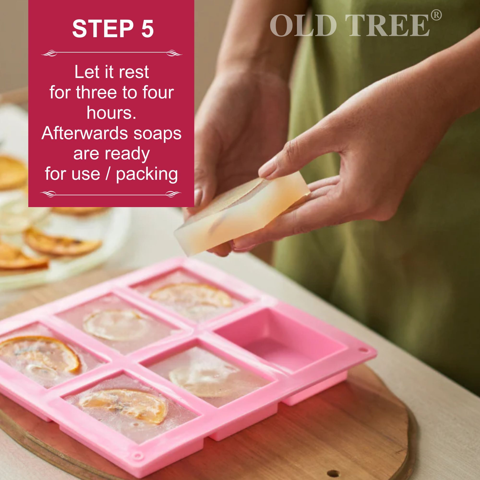 Old Tree Glycerin Transparent Soap Base 500kg. Application: Skin