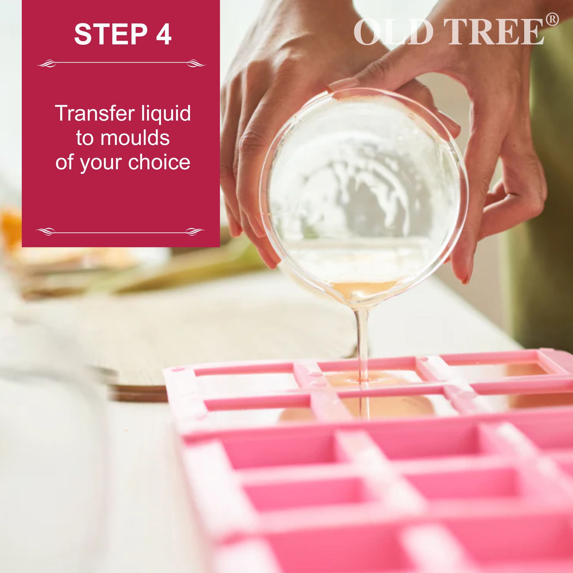 Old Tree Glycerin Transparent Soap Base 500kg. Application: Skin