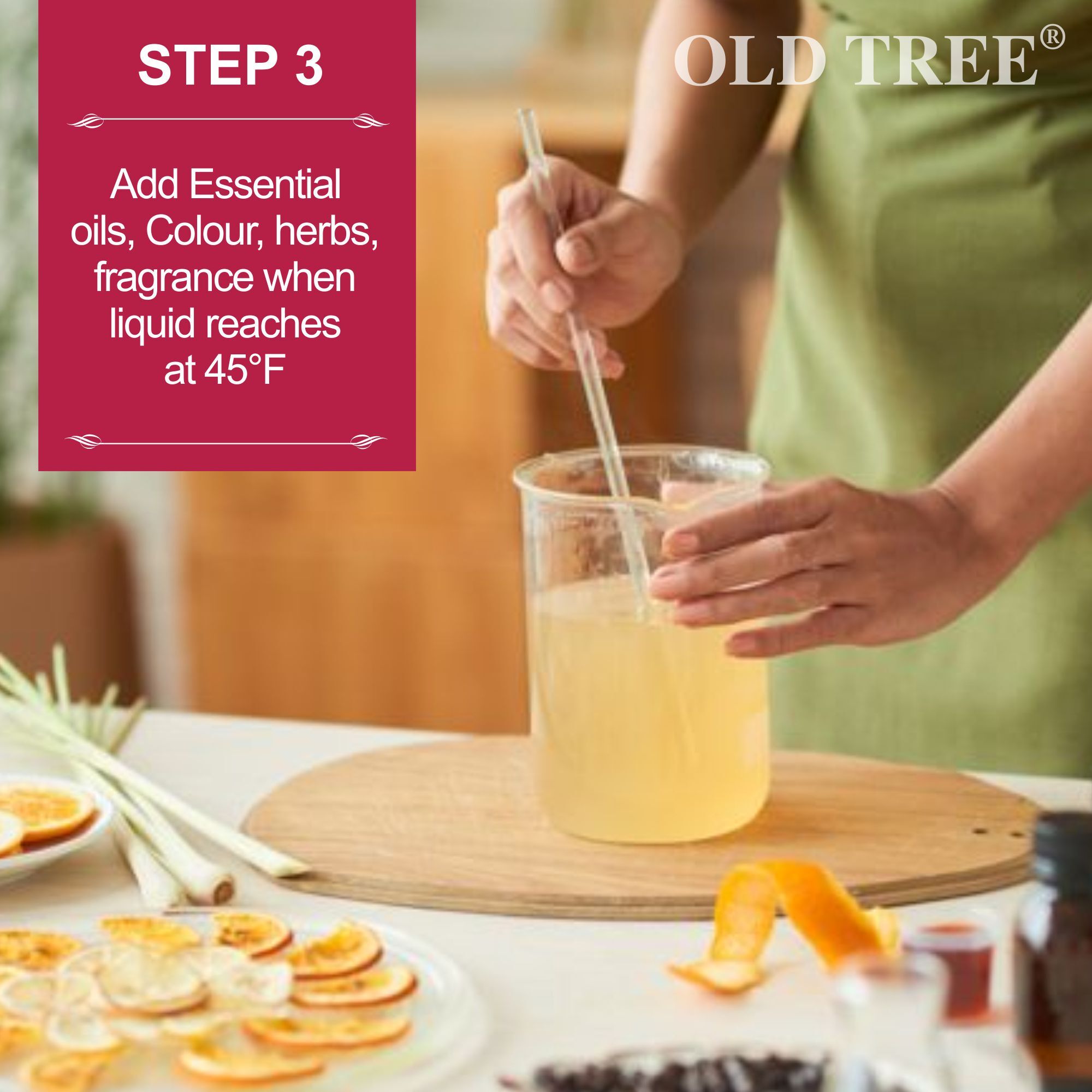 Old Tree Glycerin Transparent Soap Base 500kg. Application: Skin