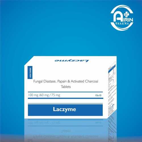 Laczyme Tab की सामग्री: फंगल डायटेज़