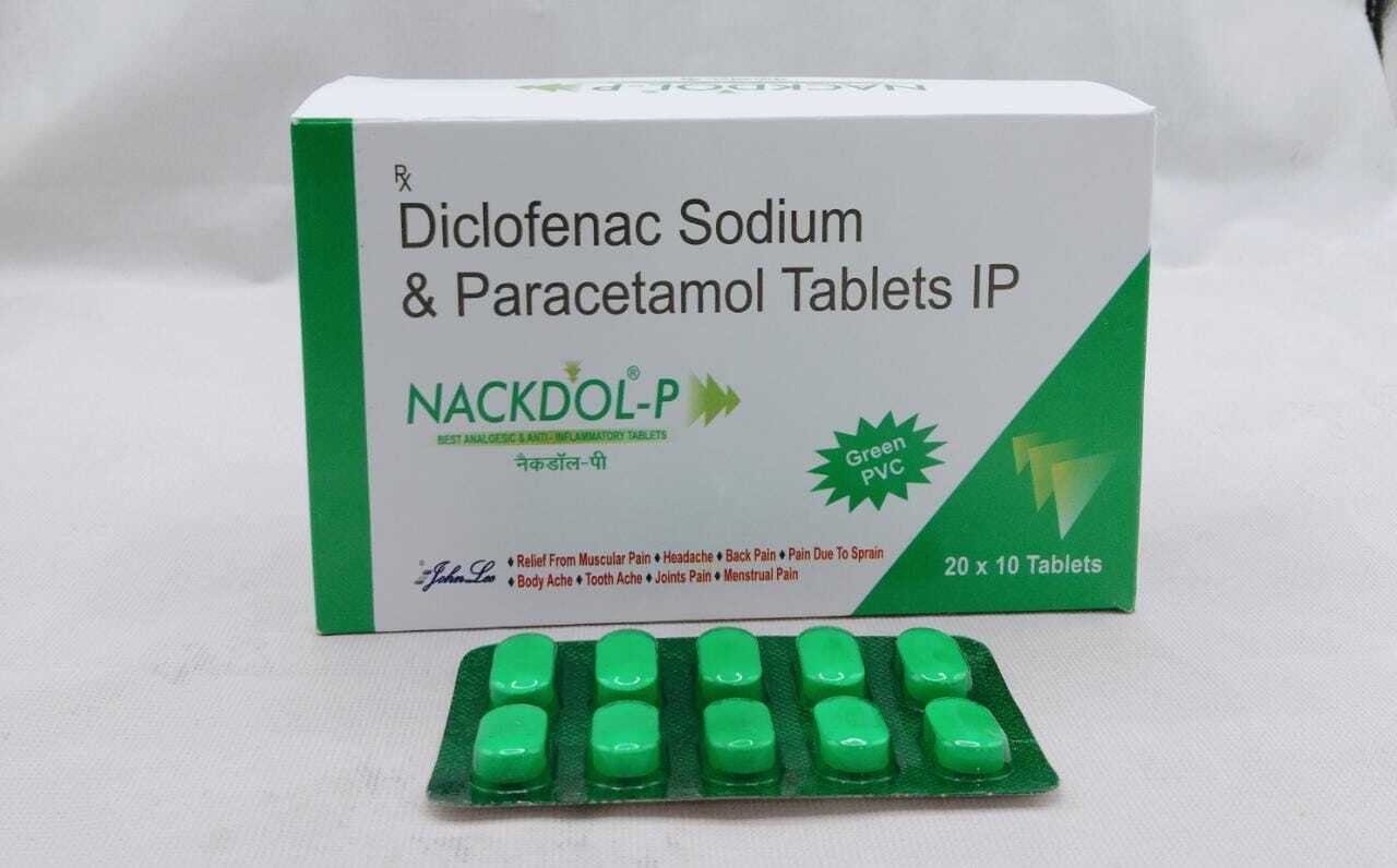 Diclofenac Sodium Ip 50mg Paracetamol Ip 325mg Age Group: Adult