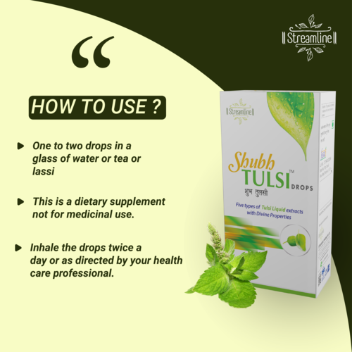 Streamline Tulsi Liquid Extracts