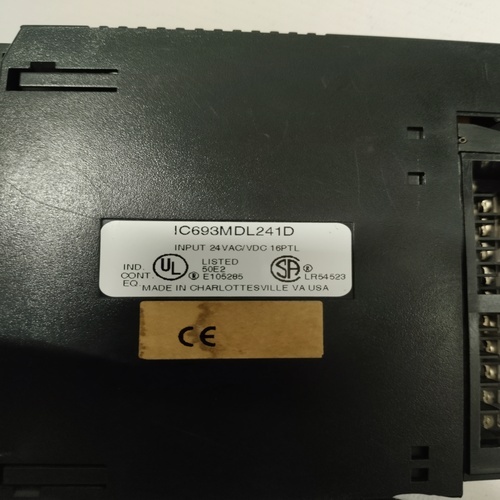 Ge Fanuc Ic693mdl241d Input Module