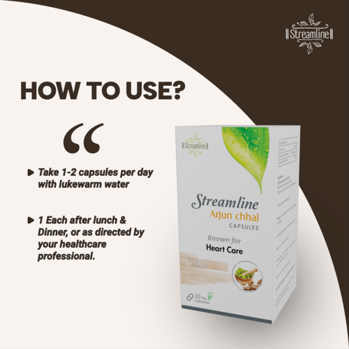 Streamline Arjun Chhal Capsule Age Group: For Adults
