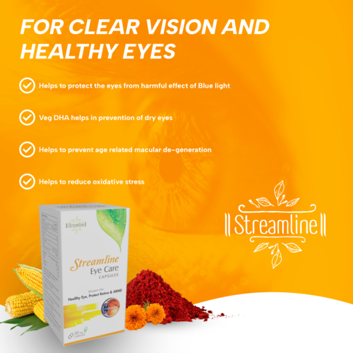 Streamline Eye Care Capsule Age Group: For Adults