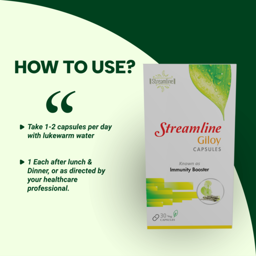 Streamline Giloy Capsule Age Group: Suitable For All
