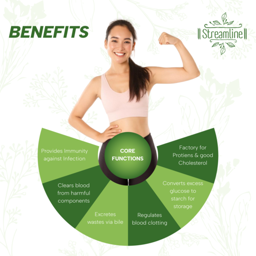 Liver Care Capsules - Adult Use 1-2 Daily Dosage | Promotes Bile Production Detoxification & Liver Protection