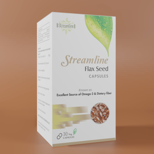 Streamline Flax Seed Capsule Age Group: For Adults