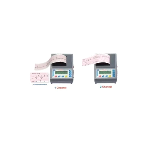 Single Channel Ecg Machine - Durable Metal, Automatic Operation, Grey Color | Portable With Lcd Display For Accurate Heart Monitoring
