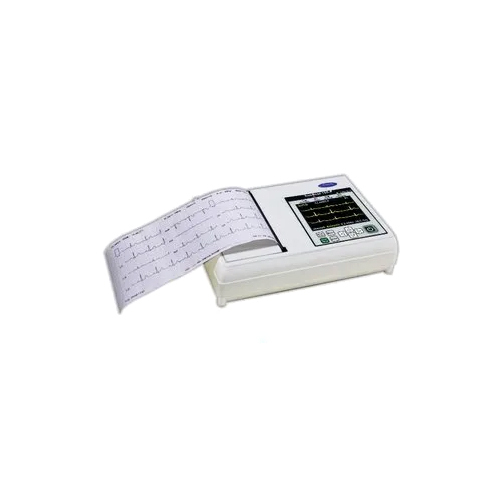 Single Channel Ecg Machine - Durable Metal, Automatic Operation, Grey Color | Portable With Lcd Display For Accurate Heart Monitoring