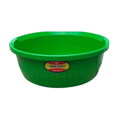Green 16 Inch Plastic Deep Ghamela