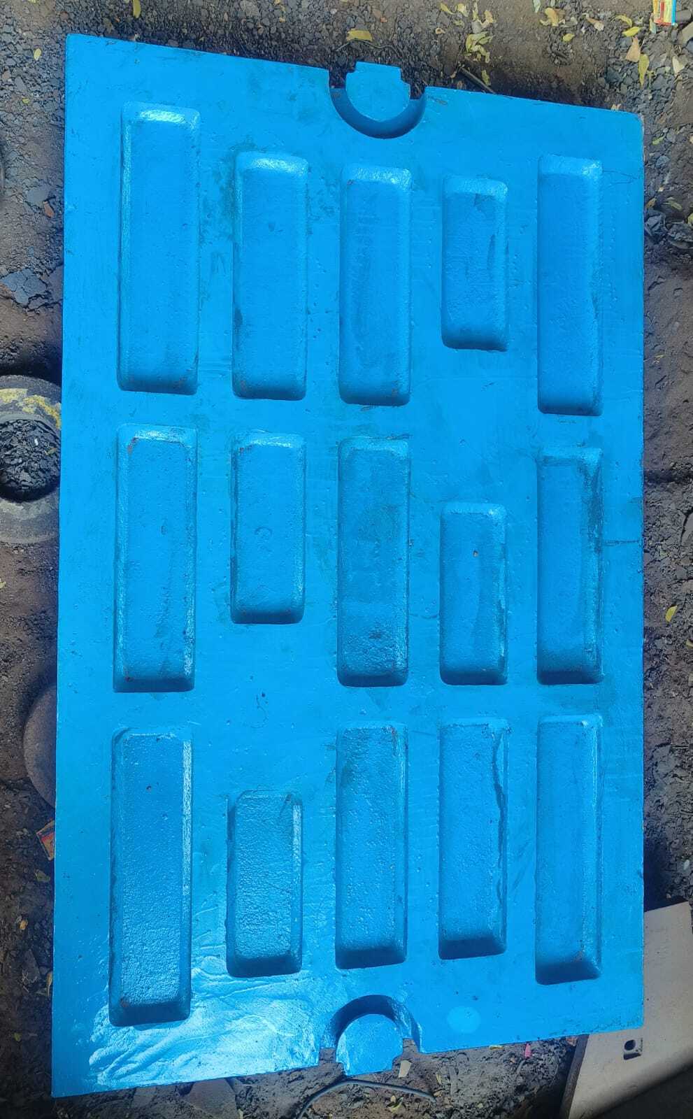 Jaw Crusher Plates - Manganese Steel Grade I, Iii, Vii | 20x20x20 Inch, Grey Black, Induction Melted, Smooth Sand Blasted Finish, Up To 2000 Kg Single Piece