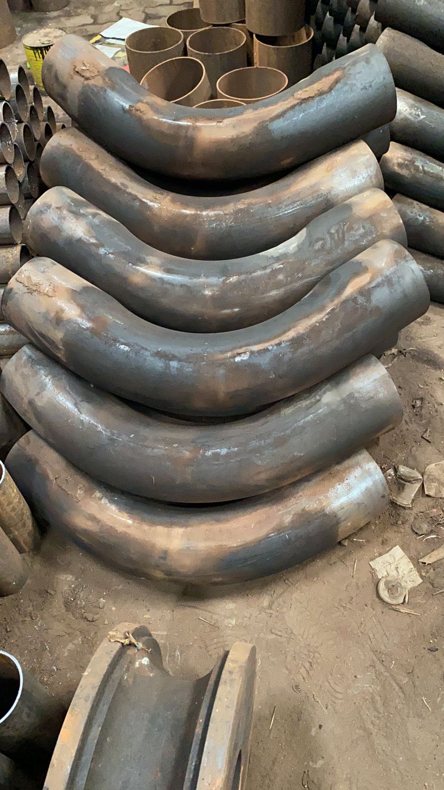 Mild Steel Bend - Color: Silver