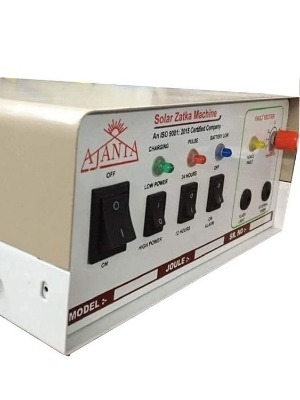 Solar Zatka Machine - Metal, Three Phase, Voltage Booster Type: Dry | High Efficiency