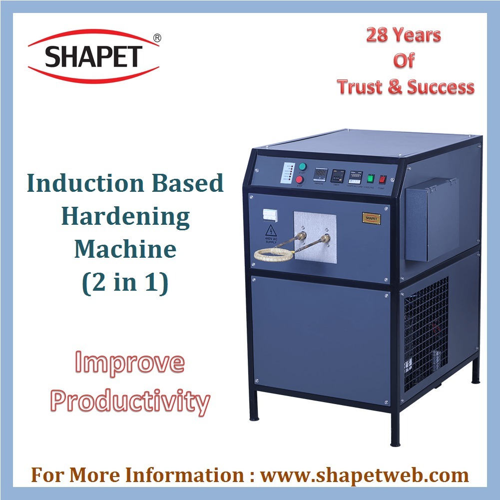 Induction Based Hardening Machine (2 In 1) - Color: Gray