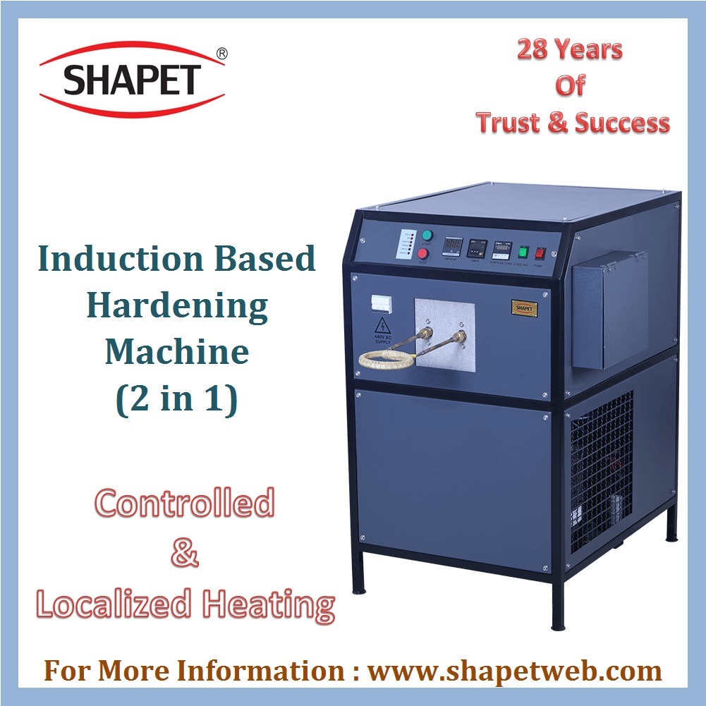 Induction Based Hardening Machine (2 In 1) - Color: Gray