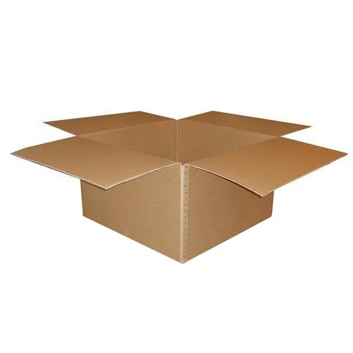 Customized Brown Corrugated Box - Laminated Material, Coated Paper , Polished Finish, Embossing for Unique Design, Durable for Shipping and Storage