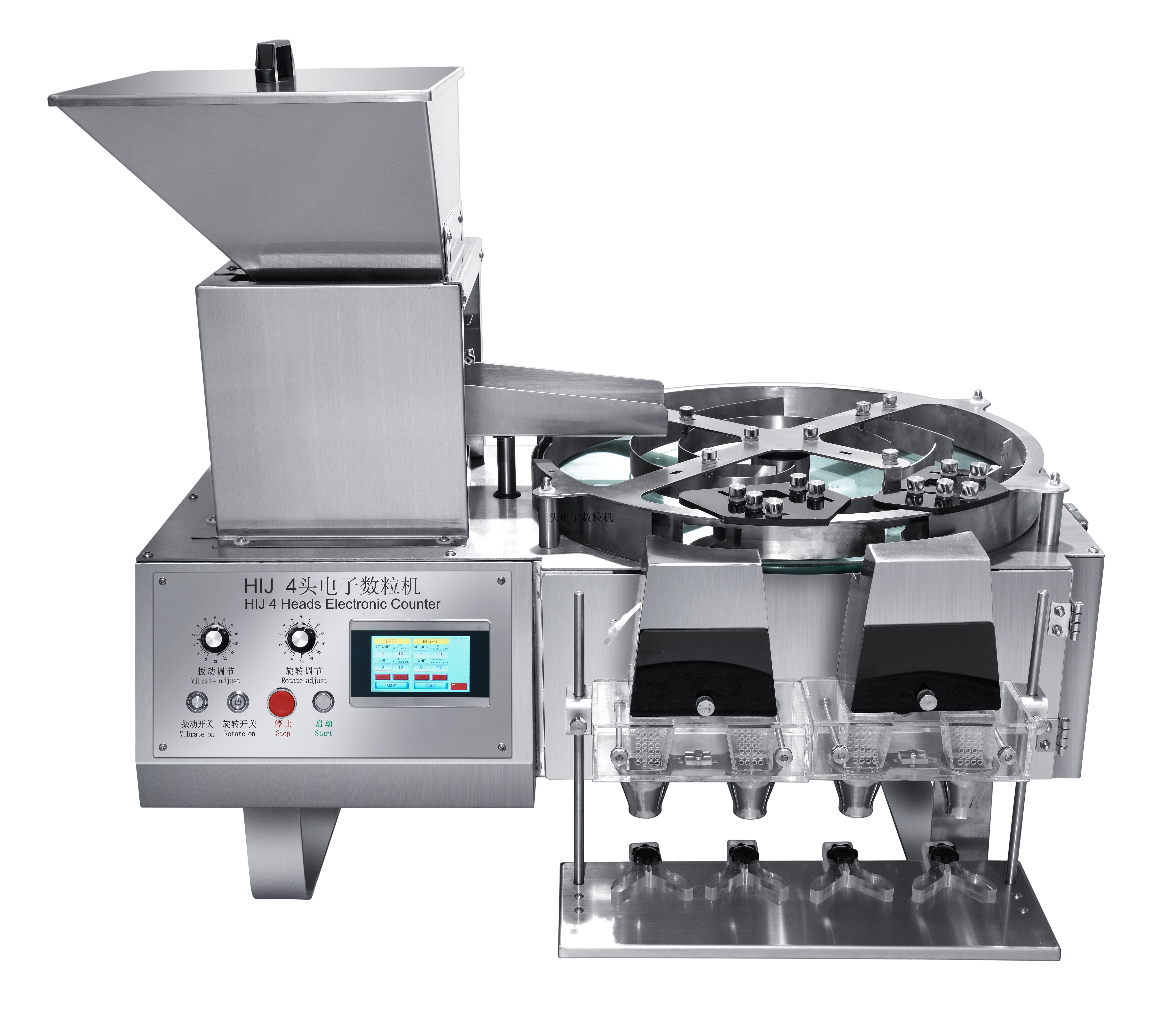 Silver Tablet Counting Machine