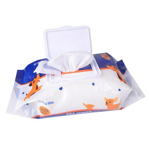 White 100pcs High Quality Pet Cleaning Wipes Customised Support Available Free Samples
