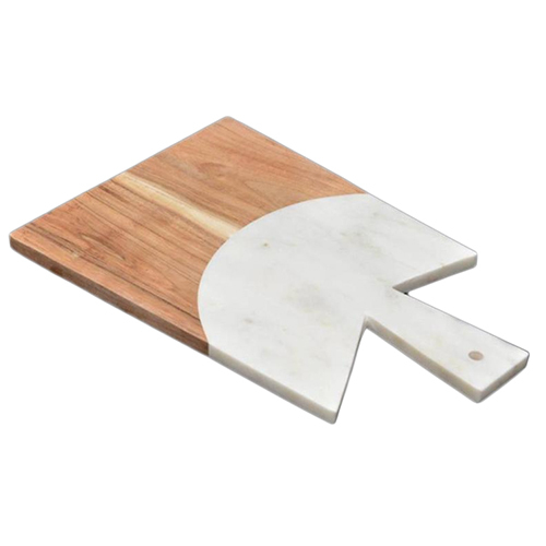 मार्बल 15x8 इंच चीज़ डोम