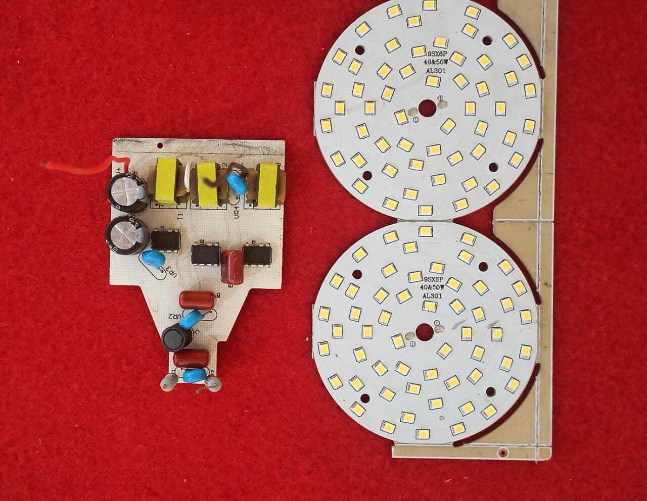 White-blue 50w Led Bulb Driver