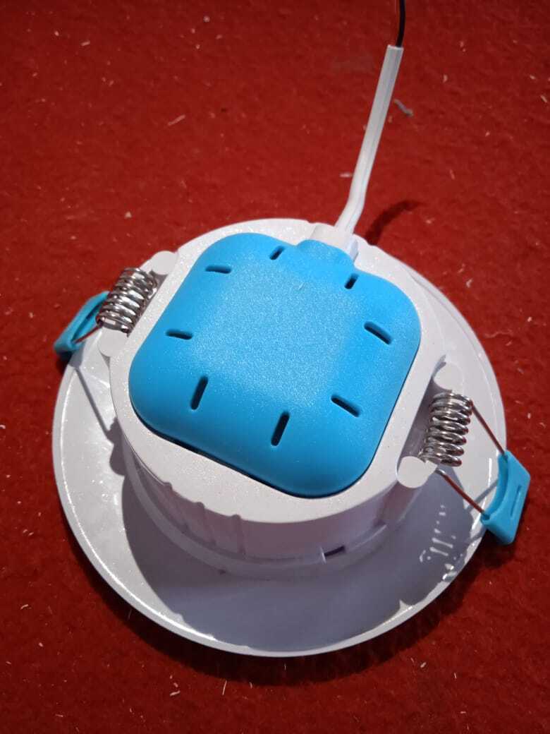 9 Watt Downlight - Round, Cool White, 6500k, Input Voltage 220-240v, Lamp Power 7-9w, Weight 80g | Ideal For Efficient Illumination