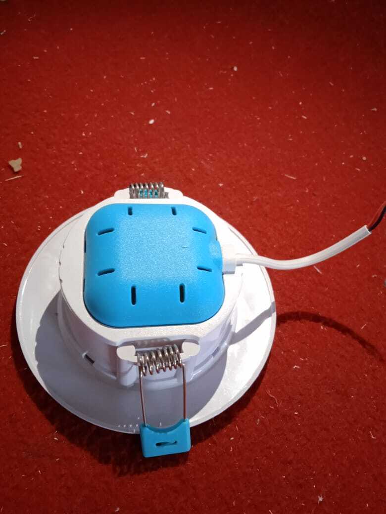 9 Watt Downlight - Round, Cool White, 6500k, Input Voltage 220-240v, Lamp Power 7-9w, Weight 80g | Ideal For Efficient Illumination