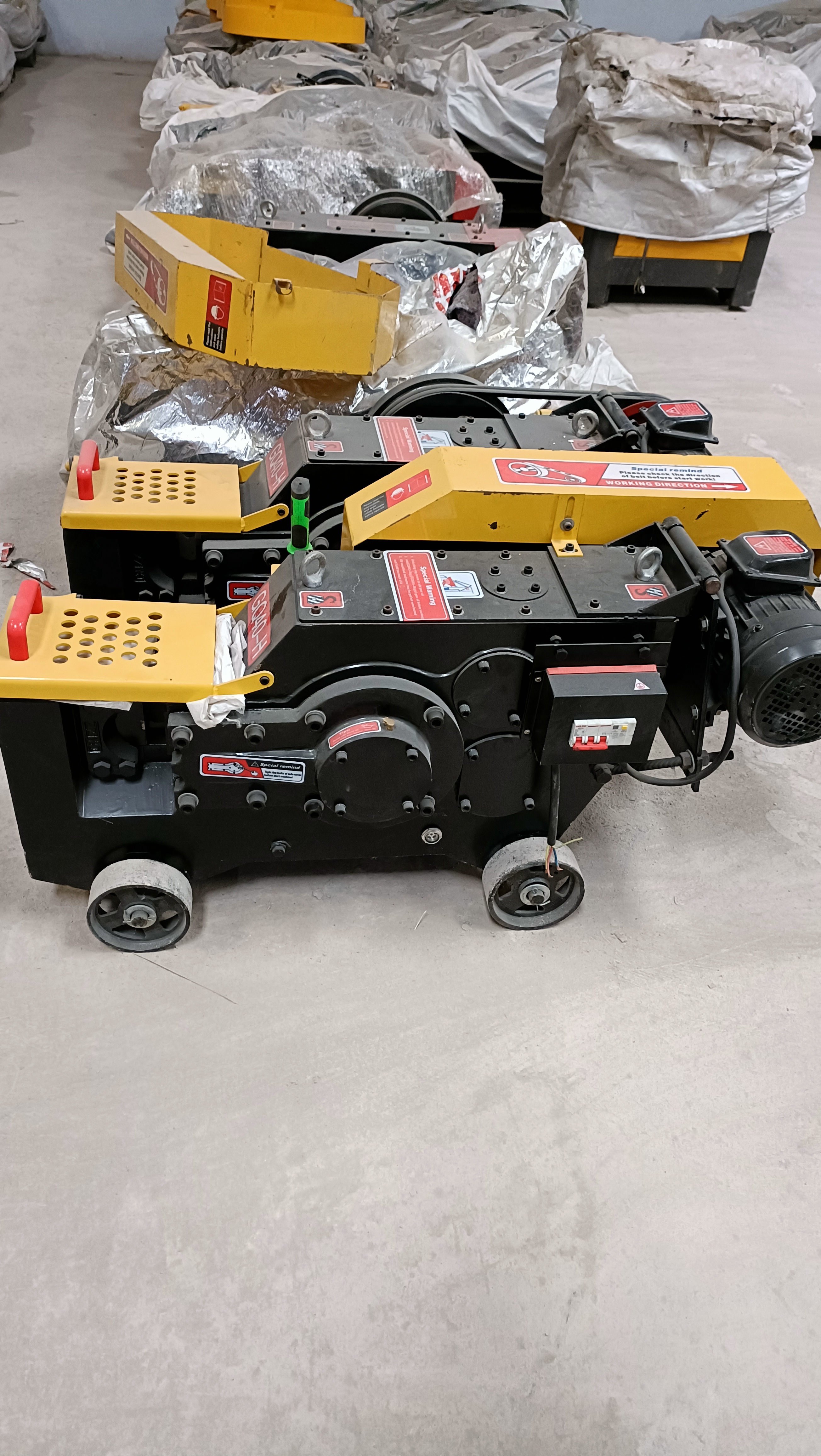 Industrial Bar Cutting Machine - Cutting Thickness: 32-40 Millimeter (Mm)