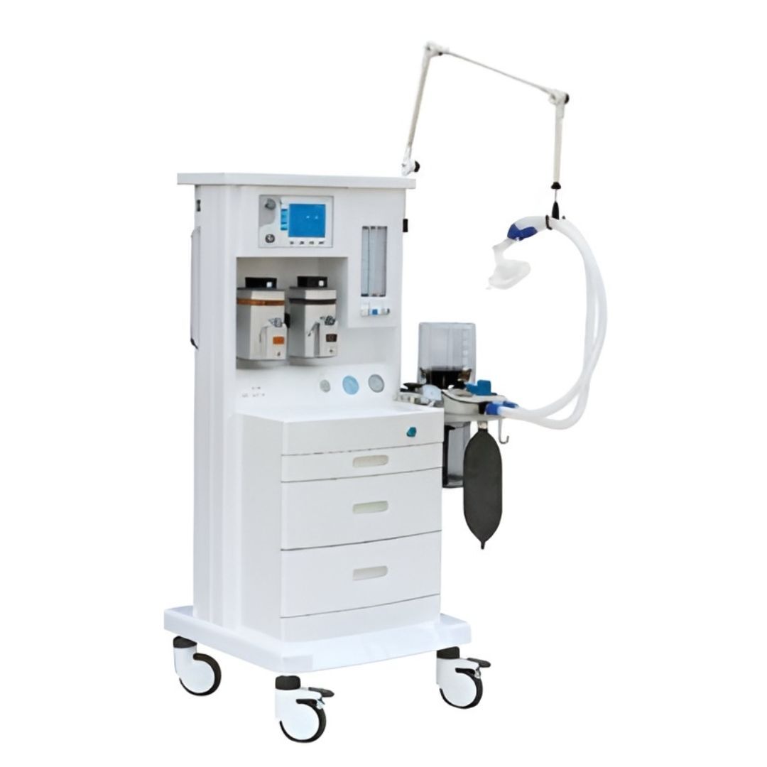 Mild Steel Anesthesia Workstation Gold