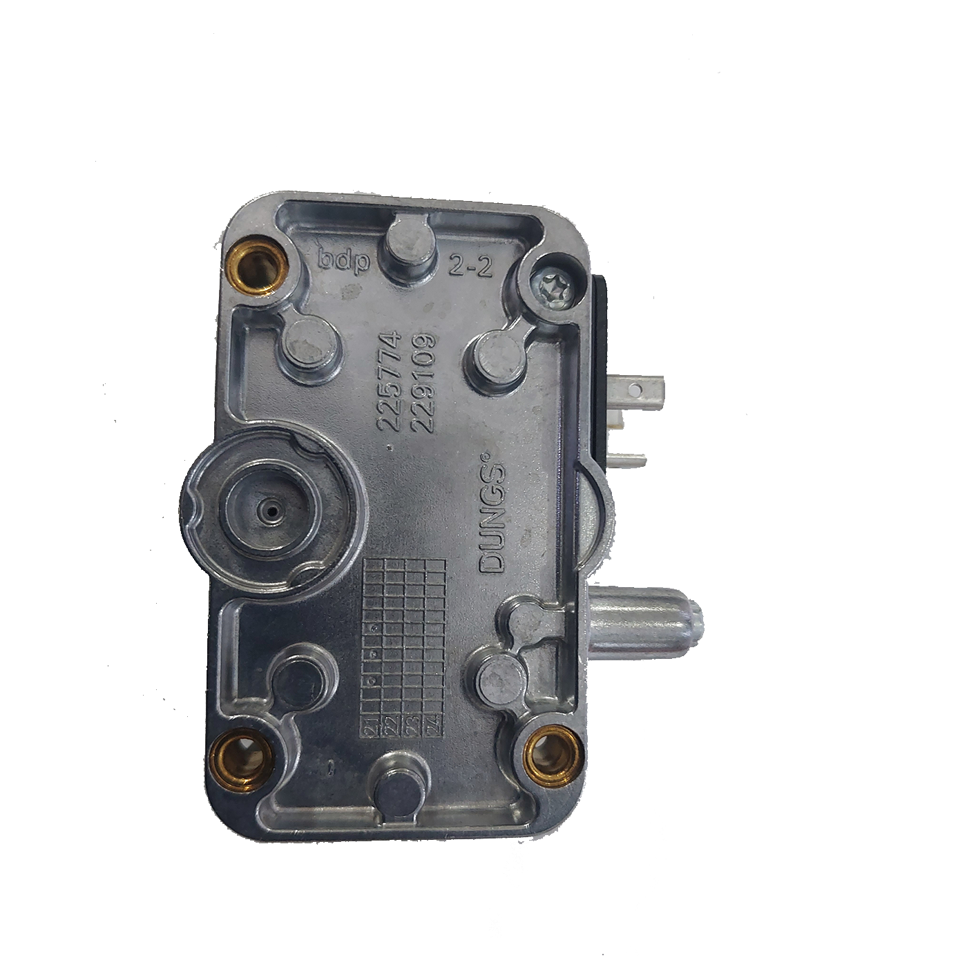 Dungs Gas Pressure Switch - Compact En 1854 Design, 250v Max Power, Black Color, Pressure Range 50-60 Hz | Easy Set Point Adjustment For Dungs Multi Actuators