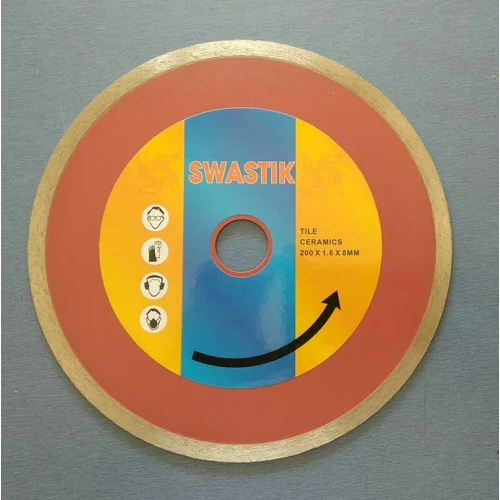Orange 8 Inch Ceramic Tile Cutting Blade