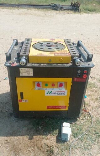 Automatic Steel Bar Bending Machine - Color: Yellow And Black