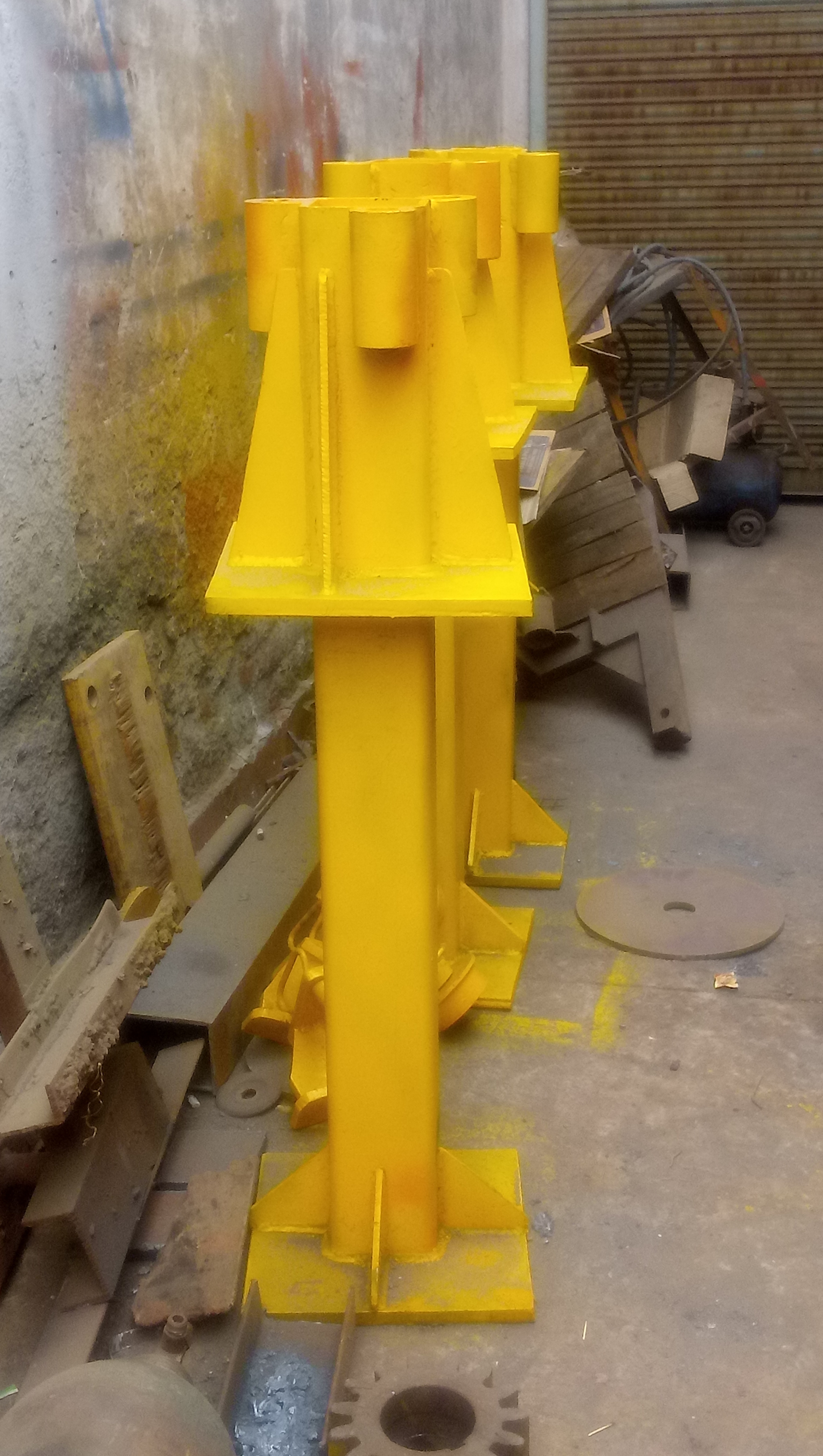 Fixed Tower Crane Foundation Mast