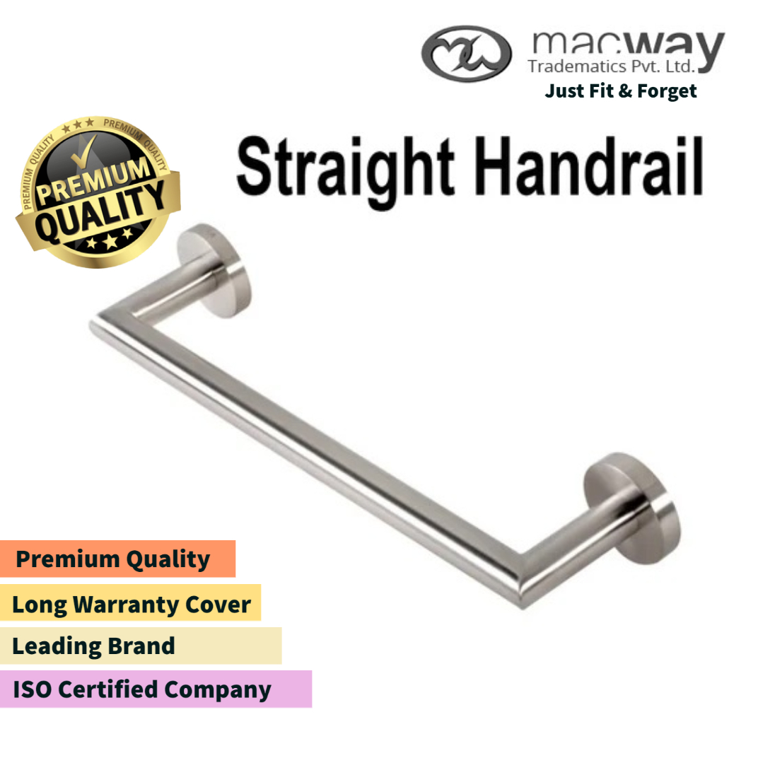 Circular Fixing Exit Hand Rails - Stainless Steel, Various Sizes Available , Ideal For Swimming Pool Use With 1-year Warranty, Elegant Design