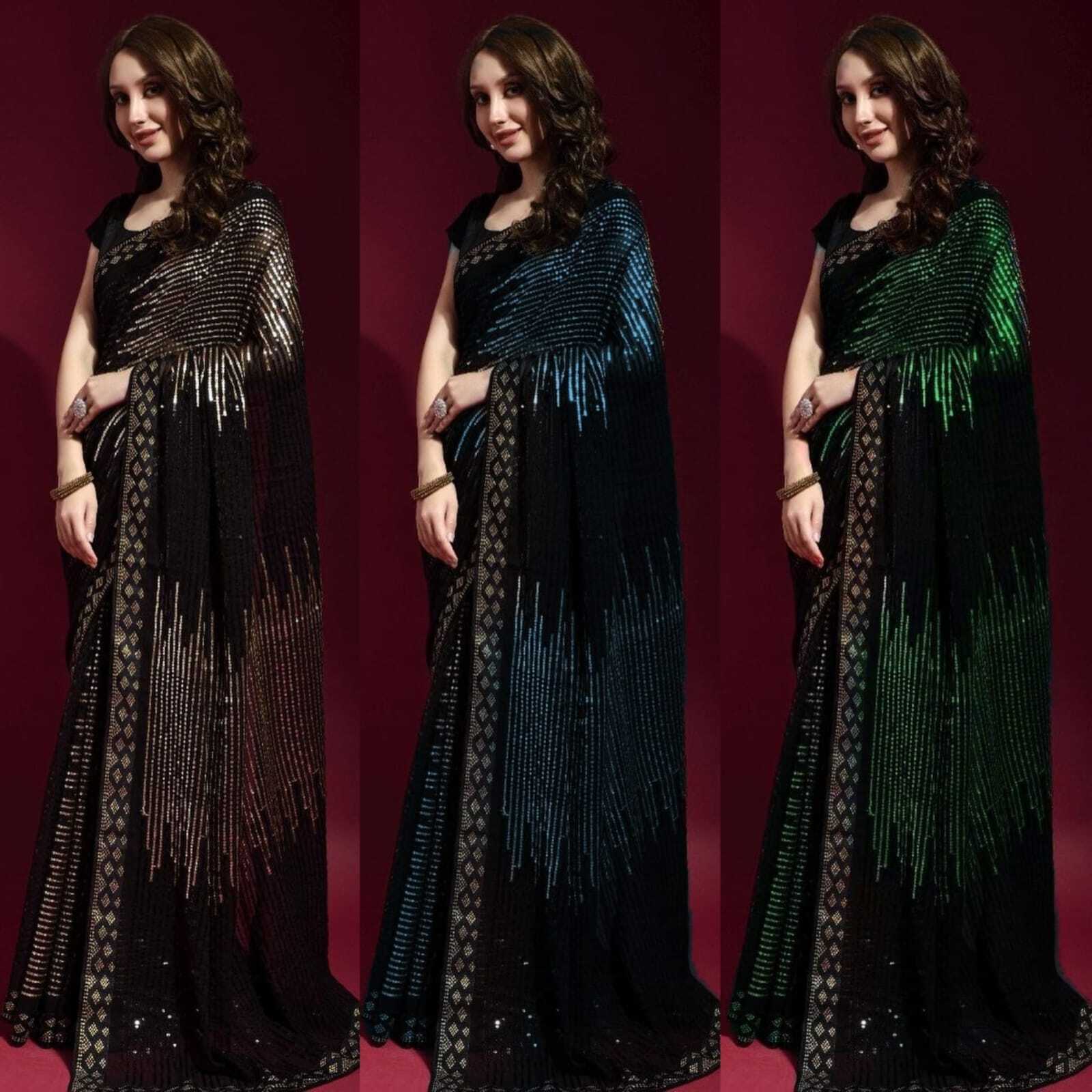 Sequinss Sarees