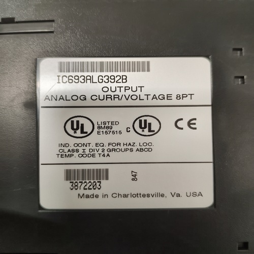 Ge Fanuc Ic693alg392b Analog Ouput Module