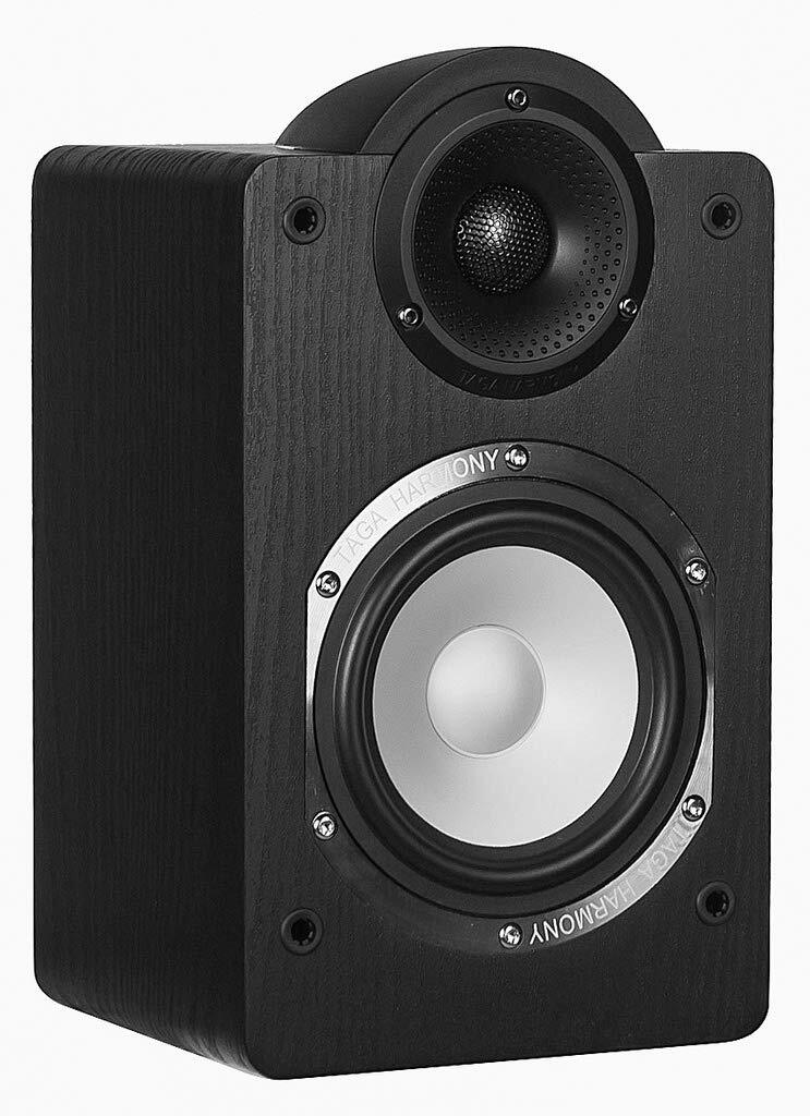 Taga Platinium S-90 Sl Surround And Bookshelf Speakers - Bookshelf, Tabletop Mount, 2.1 Surround Sound, Black Finish, Ideal For Compact Spaces