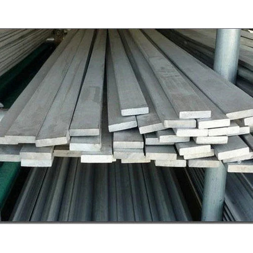 Mild Steel Flat Bar - Color: Silver