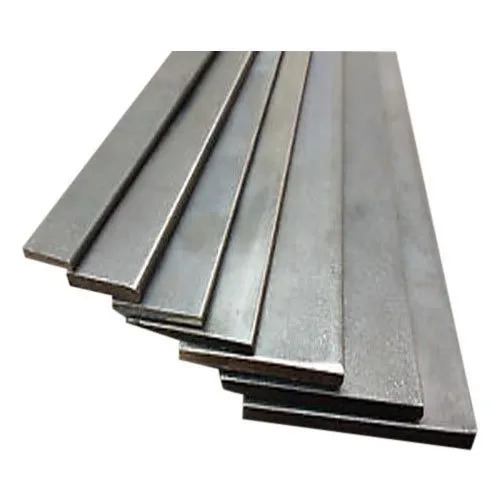 Mild Steel Flat Bar - Color: Silver