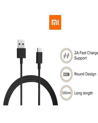 Black Mi Imported Data Cable