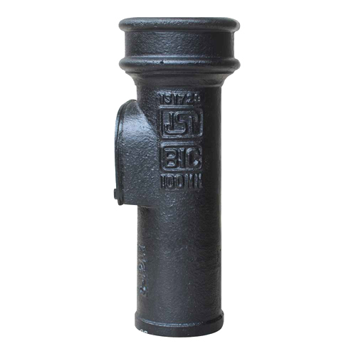 Grey Cast Iron Pipe Fittings - Black Bitumen Painted, Welding Connection, Warranty Included