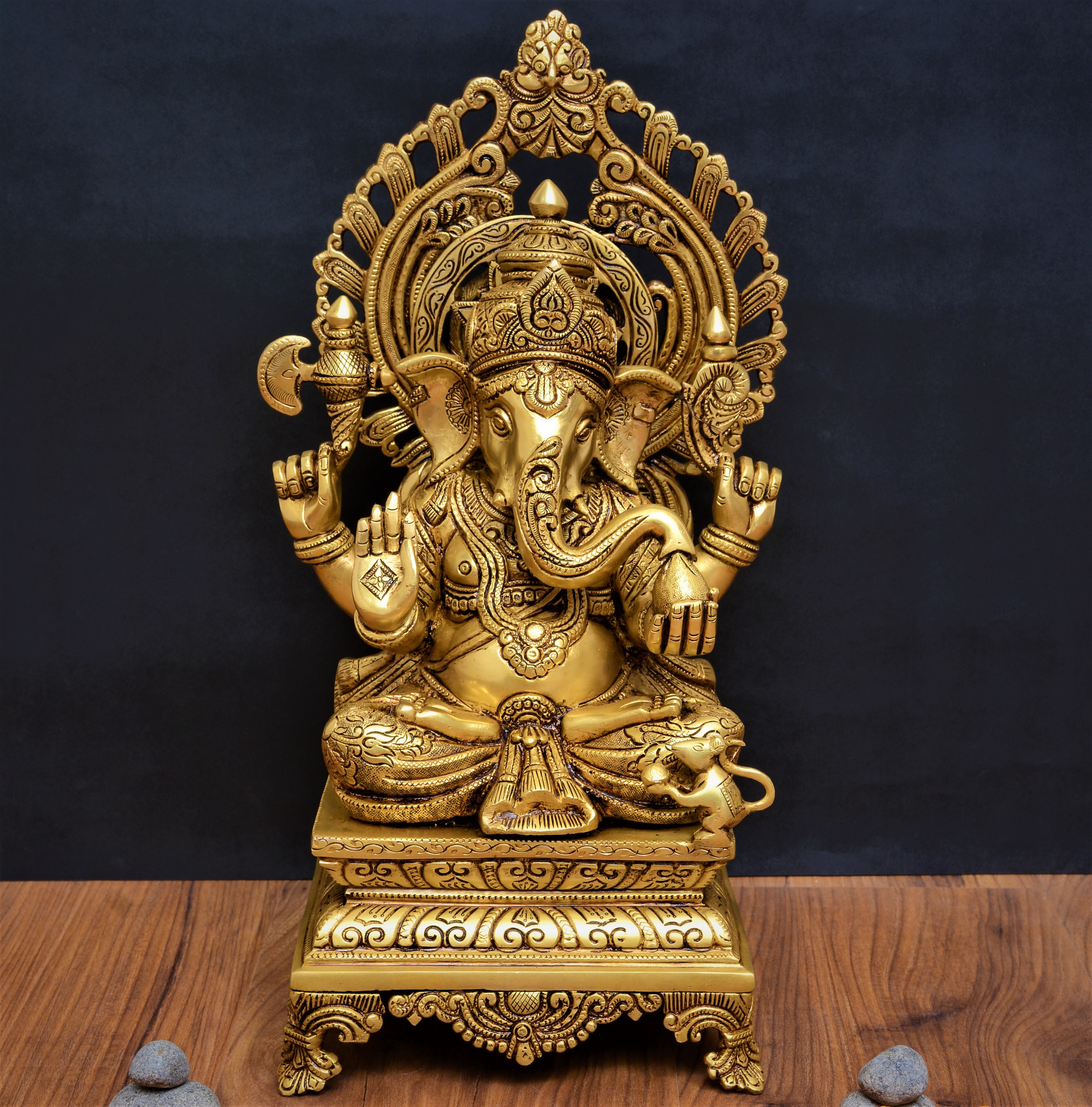 Frame Nazrota Sitting Choki Ganesh Ji