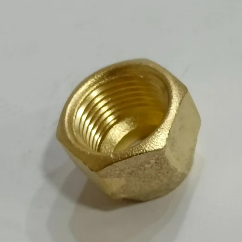 गोल्डन ब्रास हेक्स नट
