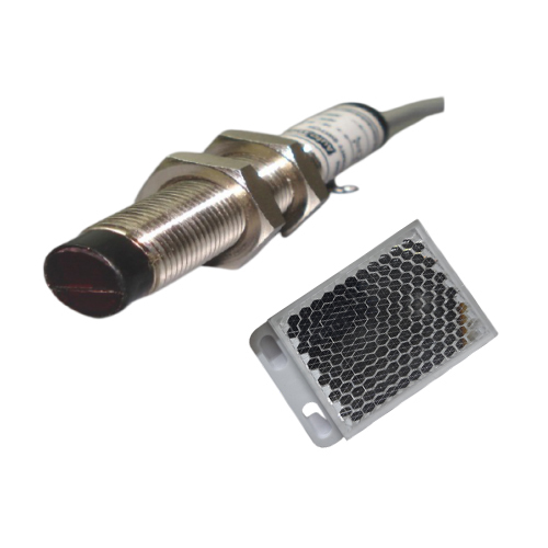 Metal & Plastic Retro Reflective Photoelectric Sensor