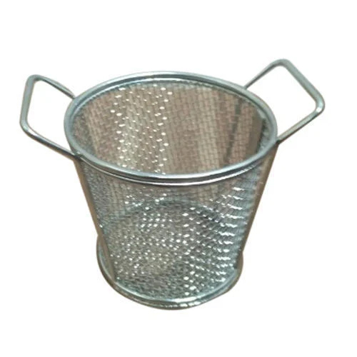 Painted Ss Wire Mesh Basket