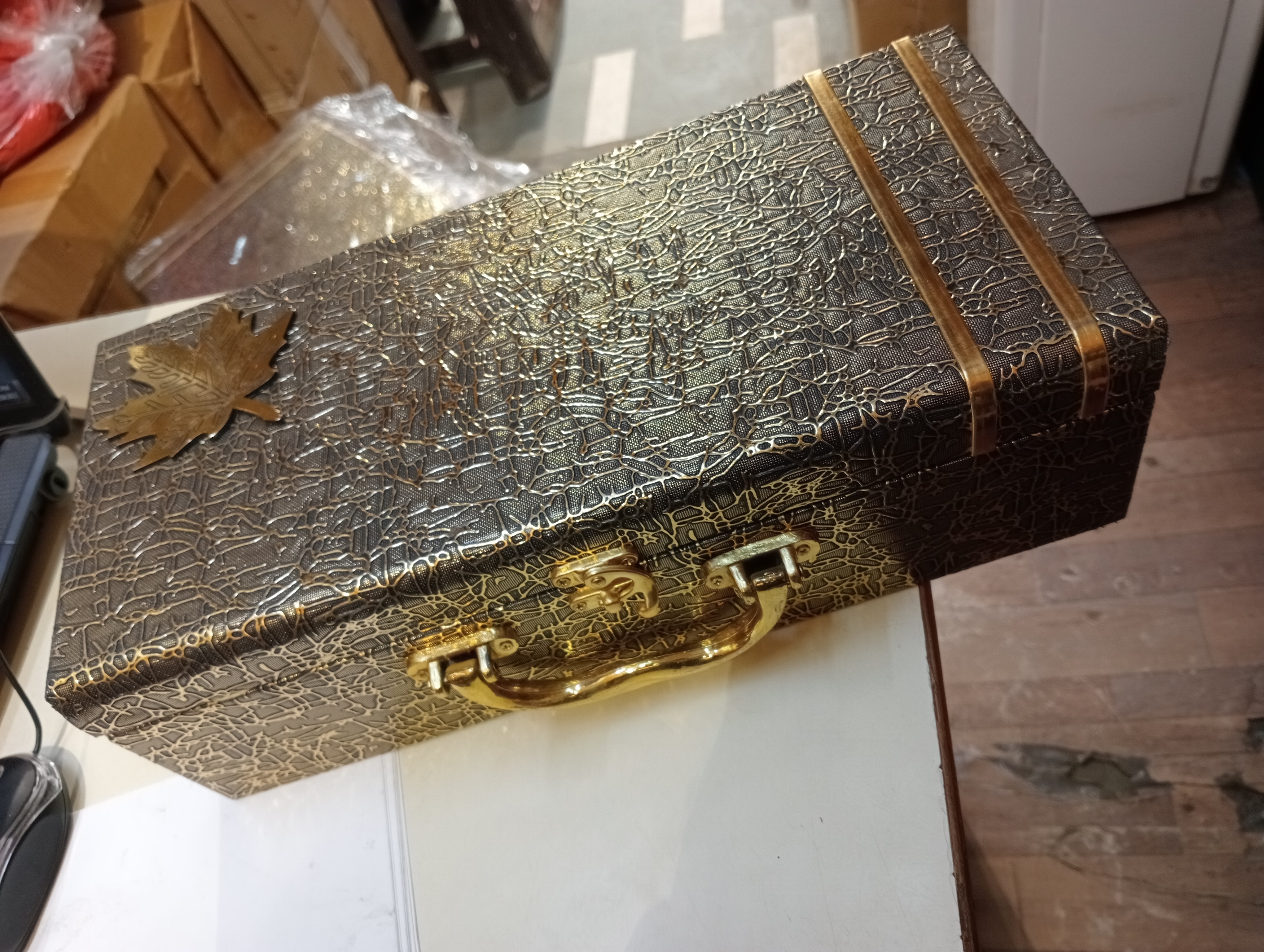 Sr Rhino 3 Jar Mdf Box