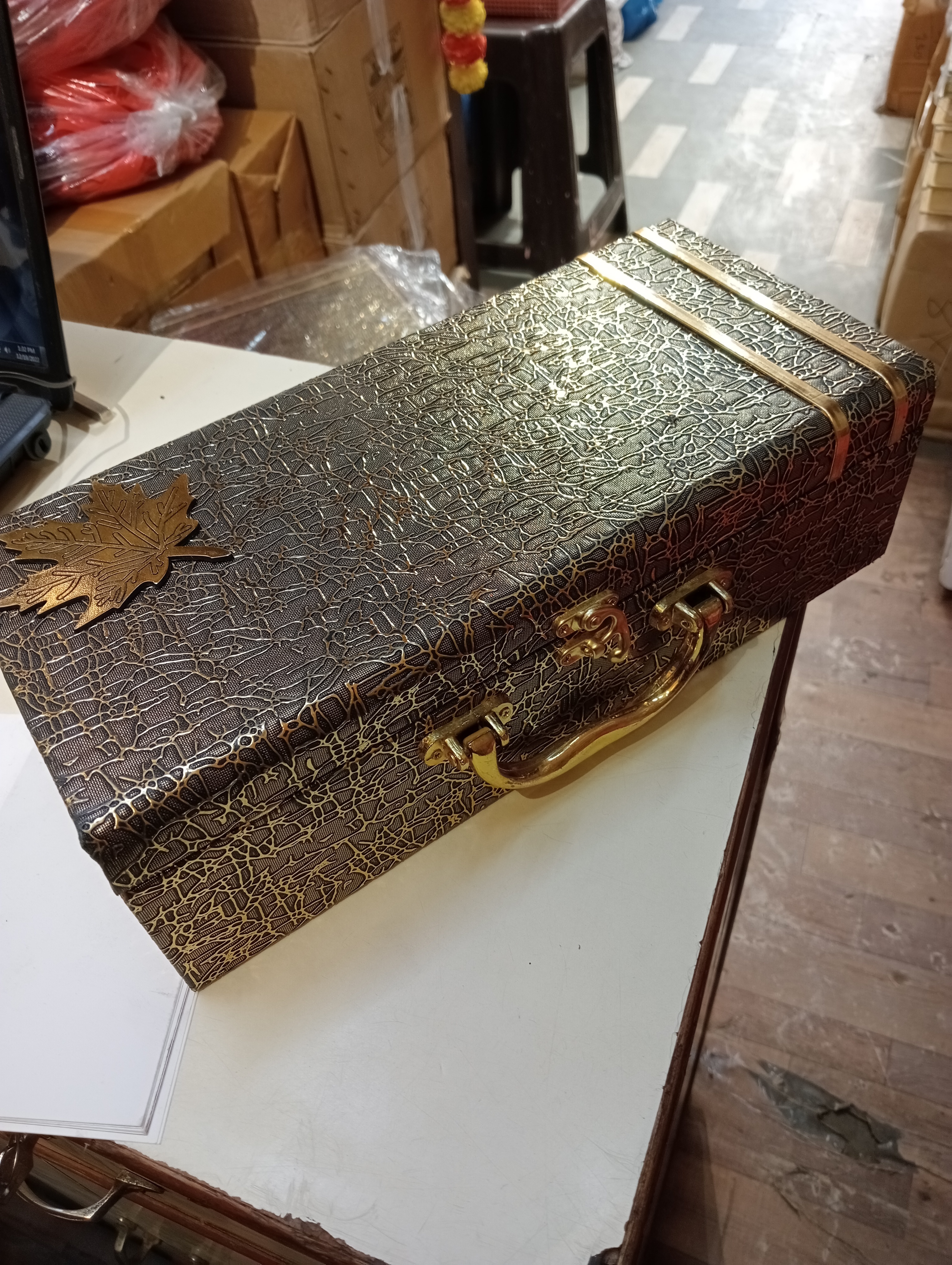 Sr Rhino 3 Jar Mdf Box